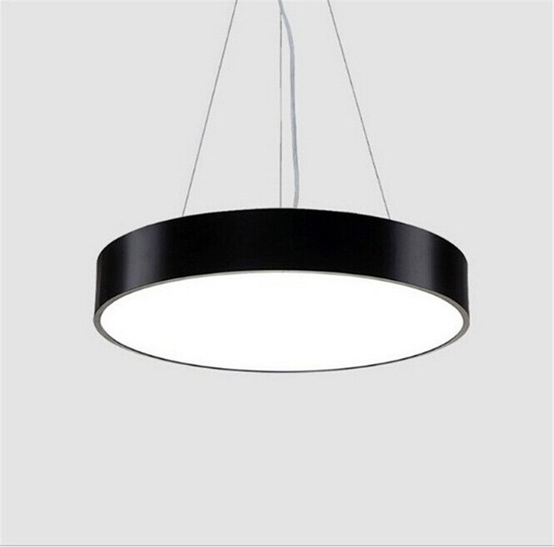 Modern Minimalism Led Hanging Lights Suspendu Lighting Office Modern Minimalism Led Hanging Lights Suspendu Lighting Office Pendant Light Matte Metal Round Pendnat Fixtures Ac85 265v