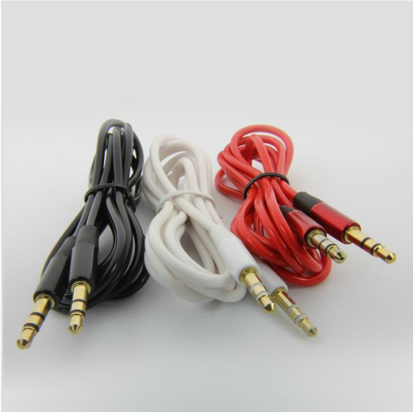 1.2M Universal Audio Jack 3.5mm Cable Male To Male Stereo Aux Audio