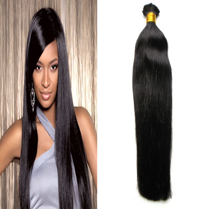 Brazilian Straight Hair 100g Human Braiding Hair Bulk Bulk Human