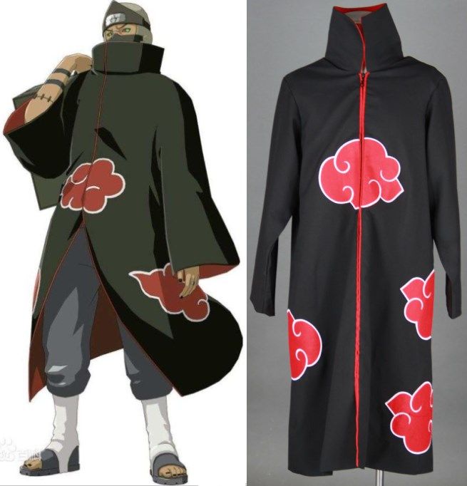 acheter naruto akatsuki manteau