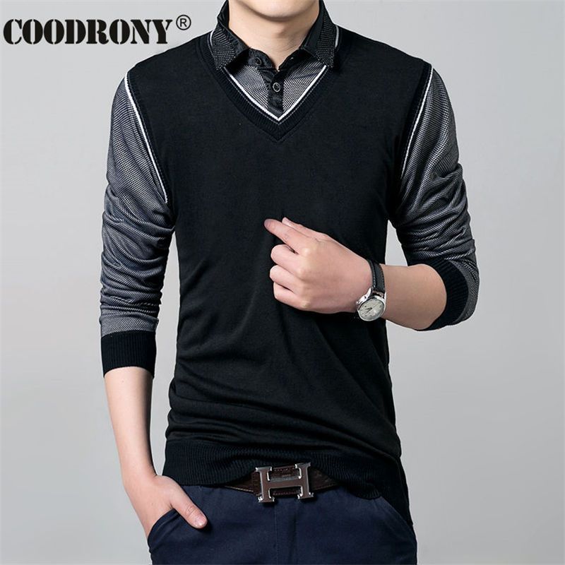 chalecos con camisa hombre