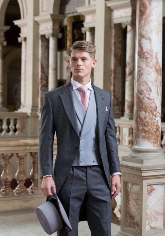 Acquistare Abiti Uomo Su Misura La Moda Sposo Frac Nero Risvolto One Button  Groomsman Abiti Da Ballo Formale Giacca + Gilet + Pantaloni Economico |  Consegna Veloce E Qualità | It.Dhgate