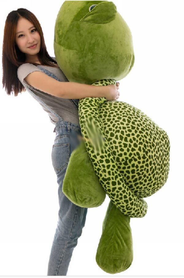 huge stuffed turtle