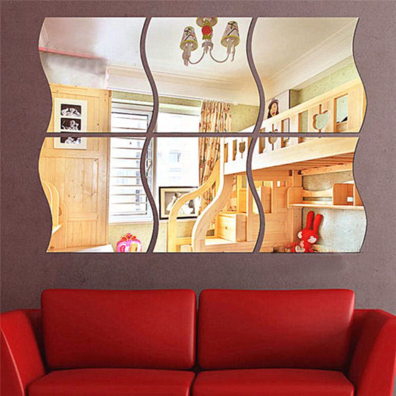 Three Dimensional Wall Art three dimensional mirror like wall decoration acrylic mirrored Three Dimensional Wall Art three dimensional mirror like wall decoration acrylic mirrored