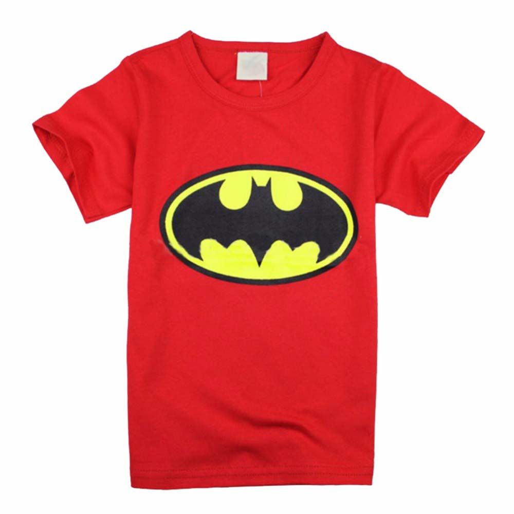 2021 Bat Pattern Short Sleeve T Shirt Boys Clothes Spring Summer Boys ...