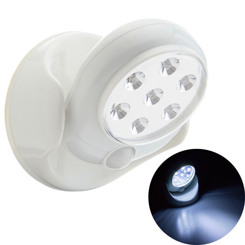 Best Aa Batteries Operated 6v 7 Leds Wireless Motion Activated Best Aa Batteries Operated 6v 7 Leds Wireless Motion Activated Sensor Light 360 Degree Rotation Led Wall Lamps Indoor Outdoor Lighting Under 4 03 Dhgate