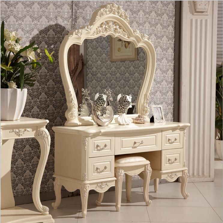 Whole Factory Royaleuropean Mirror Table Modern Bedroom Whole Factory Royaleuropean Mirror Table Modern Bedroom Dresser French Furniture White Dressing P10140 By Tengtank Under 562 82