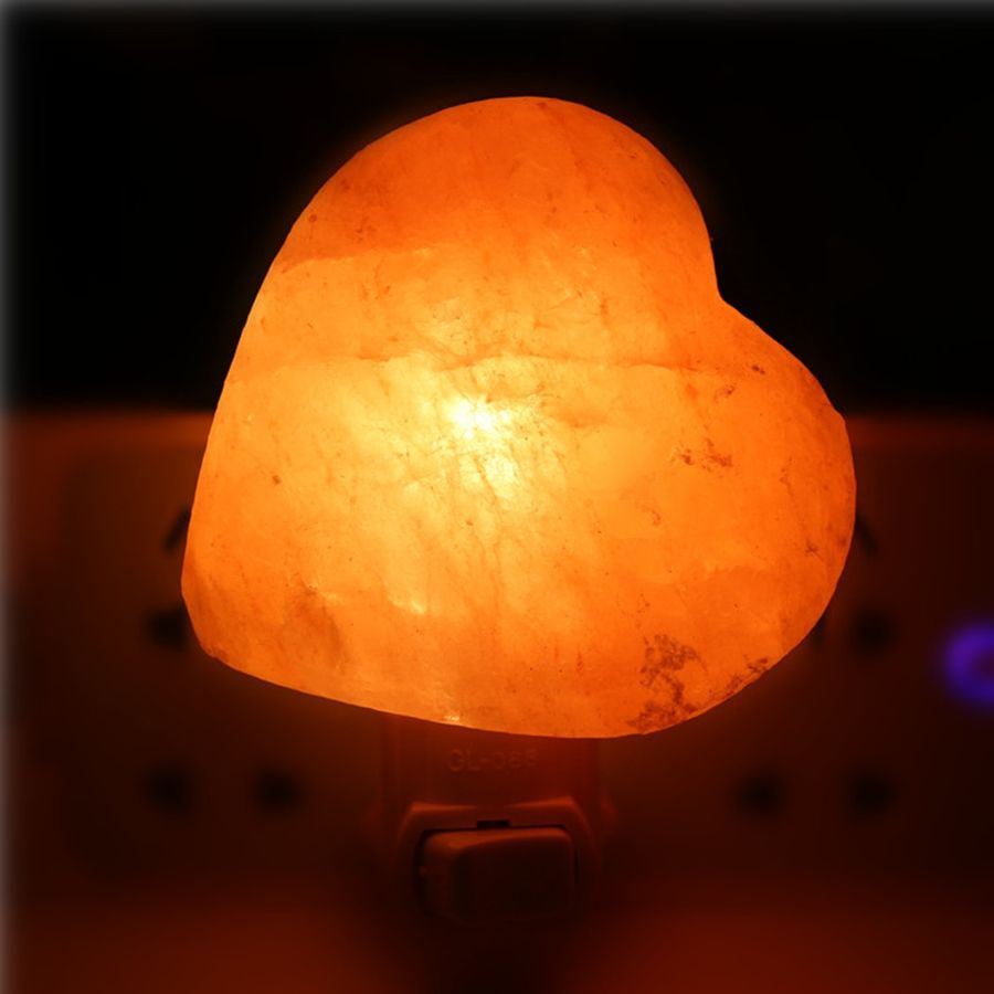 2018 Salt Lamp Table Desk Heart Night Light Pyramid Crystal 2018 Salt Lamp Table Desk Heart Night Light Pyramid Crystal Rock Natural Shape Himalayan Bedroom Adornment Home Room Decor Crafts From