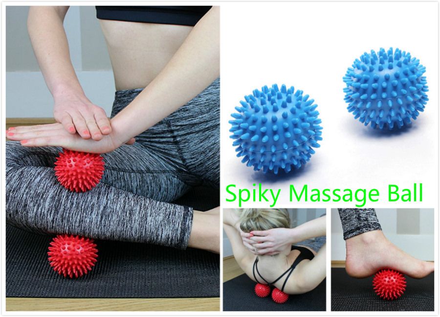 Yoga Point Massage Ball Spiky Massage Ball Stress Relief Foot Arm Neck