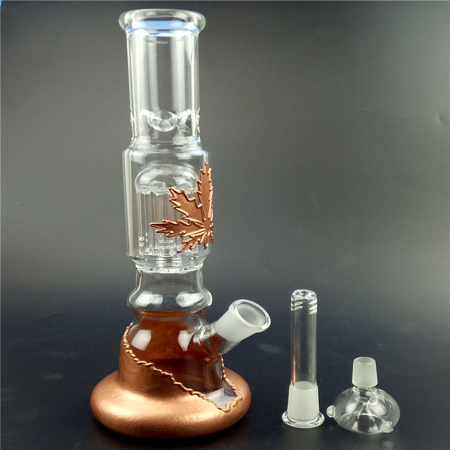 2020 2017 Cool Design Beaker Bong With 12 Inch Tall Curved Color Glass