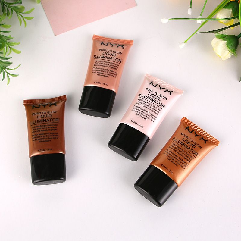 NYX Brand Liquid Foundation Face Concealer Makeup Born To Glow Liquid