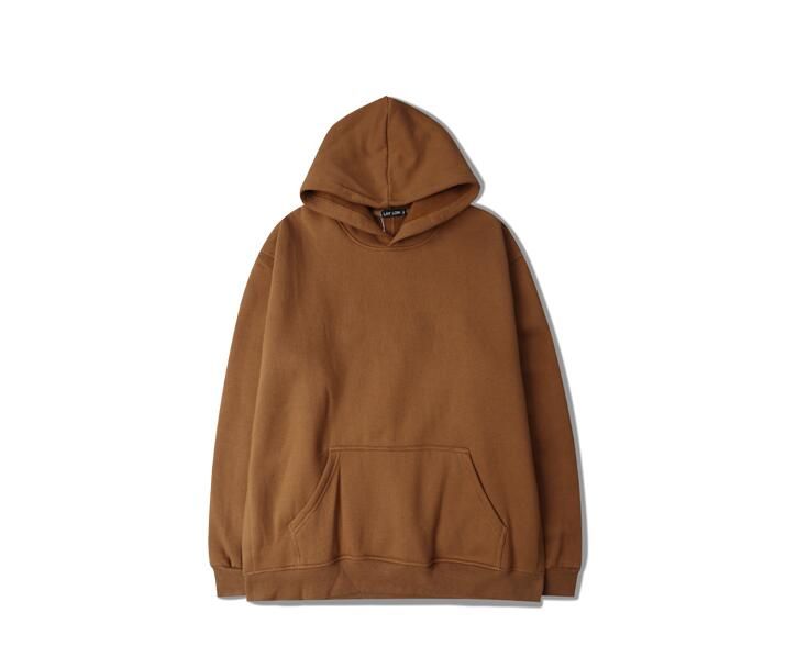 plain brown sweatshirt
