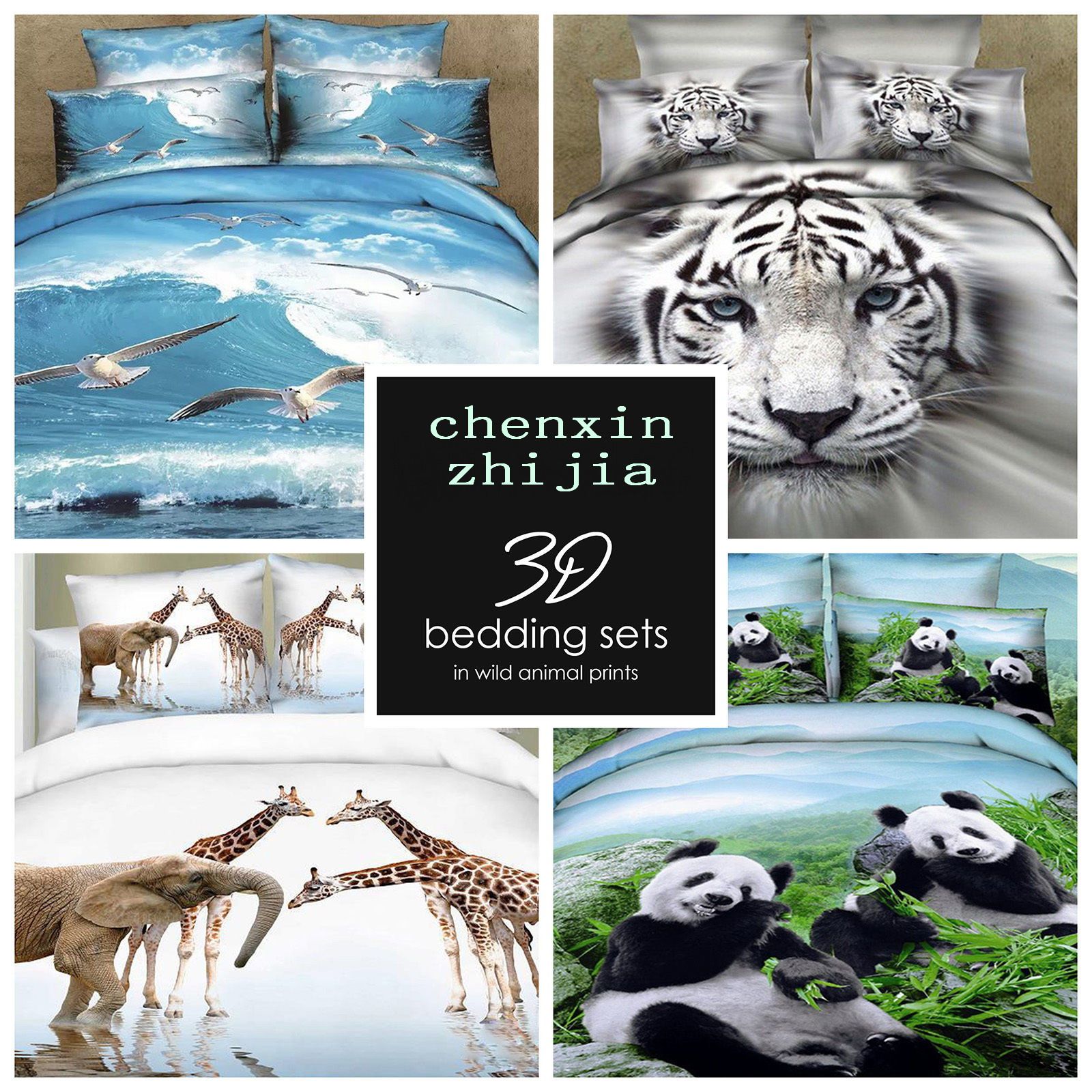 9 Style 100 Cotton 3d Animal Print Bedding Set Queen Duvet Cover 9 Style 100 Cotton 3d Animal Print Bedding Set Queen Duvet Cover Grey Comforter Sets Blue From Chenxinzhijia 110 56 Dhgate