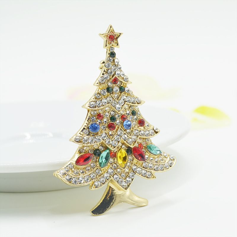 Decorazioni Natalizie Anni 60.Acquista Spilla A Forma Di Albero Di Natale Vintage Spilla Di Strass Natalizia Spilla In Oro Con Albero Di Natale Gioielleria Natalizia Degli Anni 60 Regalo Mamma Nonna A 31 03 Dal