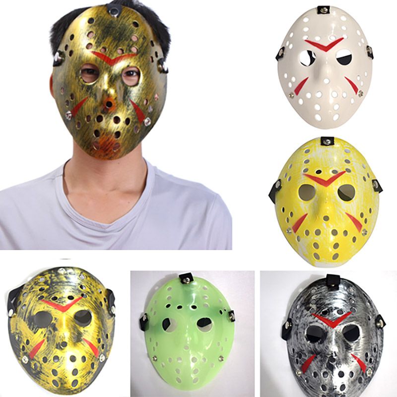New Jason Voorhees Mask Friday The 13th Horror Movie Hockey Mask Scary