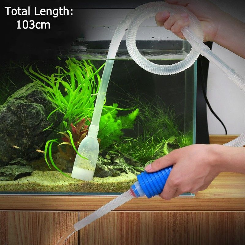 2020 103cm Aquarium Manual Cleaner Tool Siphon Gravel