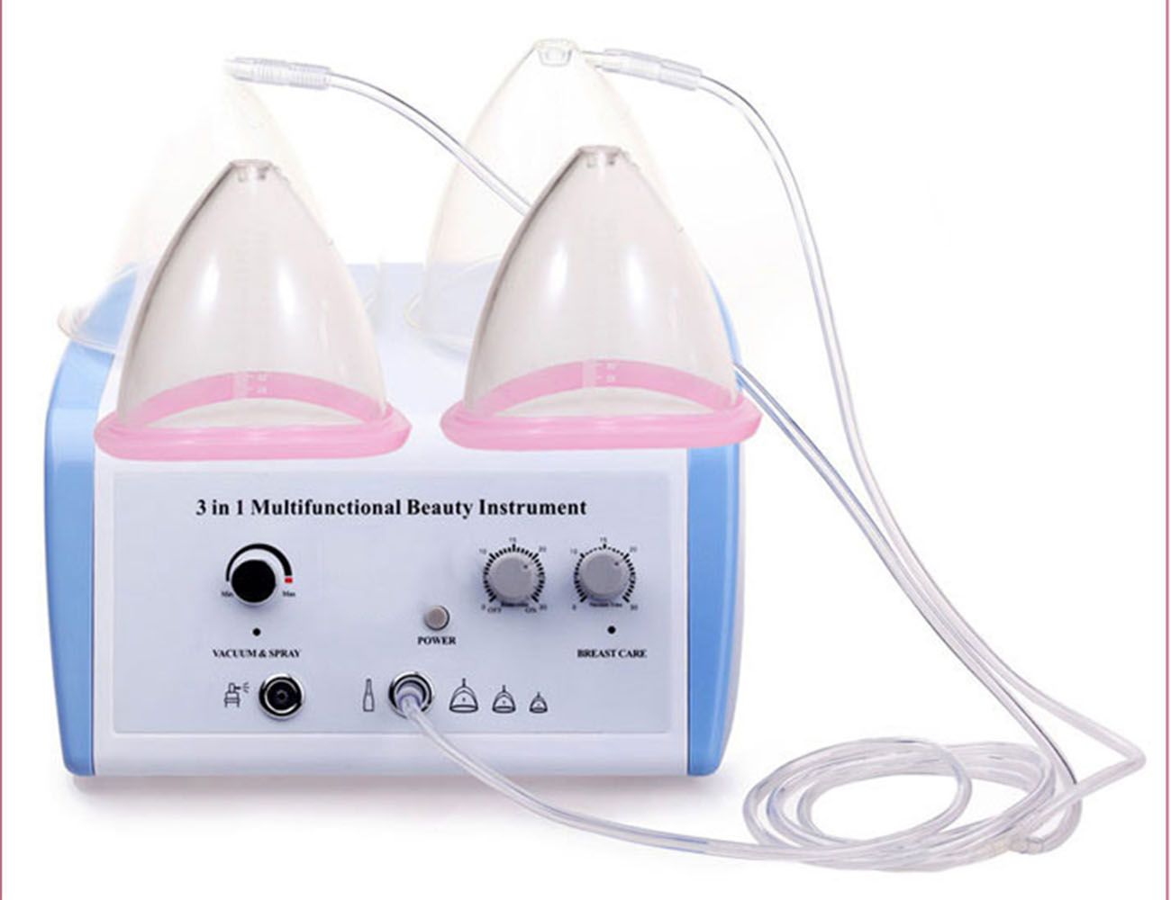 Elitziaexfx01 Breast Enlargement Vacuum Pump Cups Shape Breast Lifting