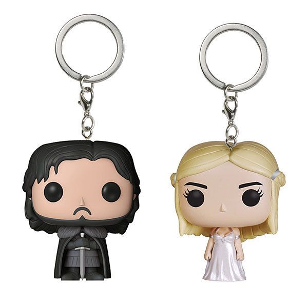 jon snow funko keychain