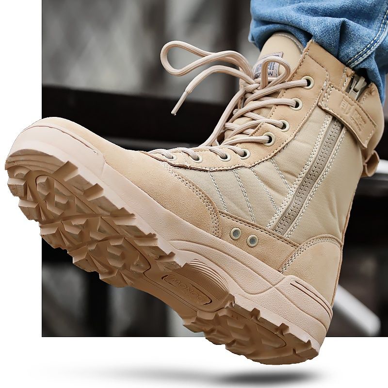 2019 Special Forces Tactical Boots Desert SWAT American Combat Boots