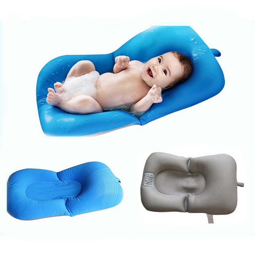 Portable Infant Air Cushion Bed Baby Bath Pad Non-Slip Bathtub Mat New Born Safety Security Bath Seat Support Baby Shower Accessories Portable Infant Air Cushion Bed Baby Bath Pad Non-Slip Bathtub Mat New Born Safety Security Bath Seat Support Baby Shower Accessories