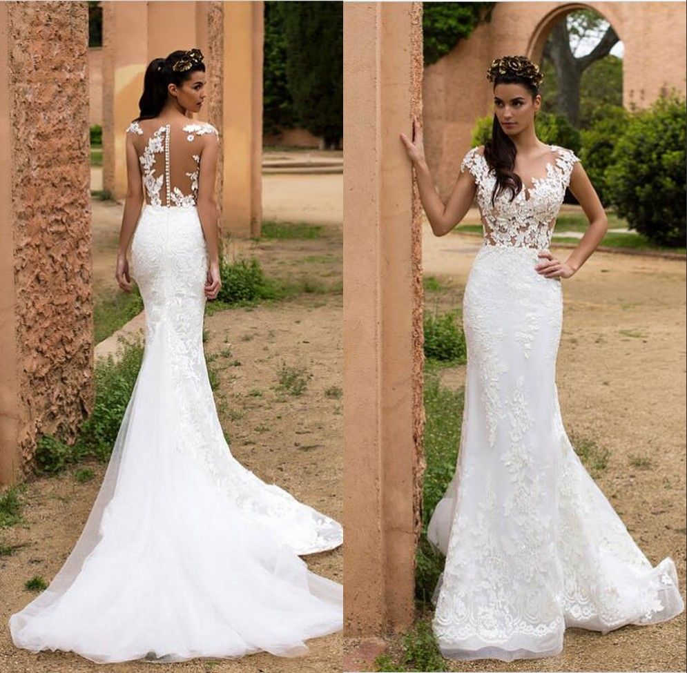 white wedding dresses 2018