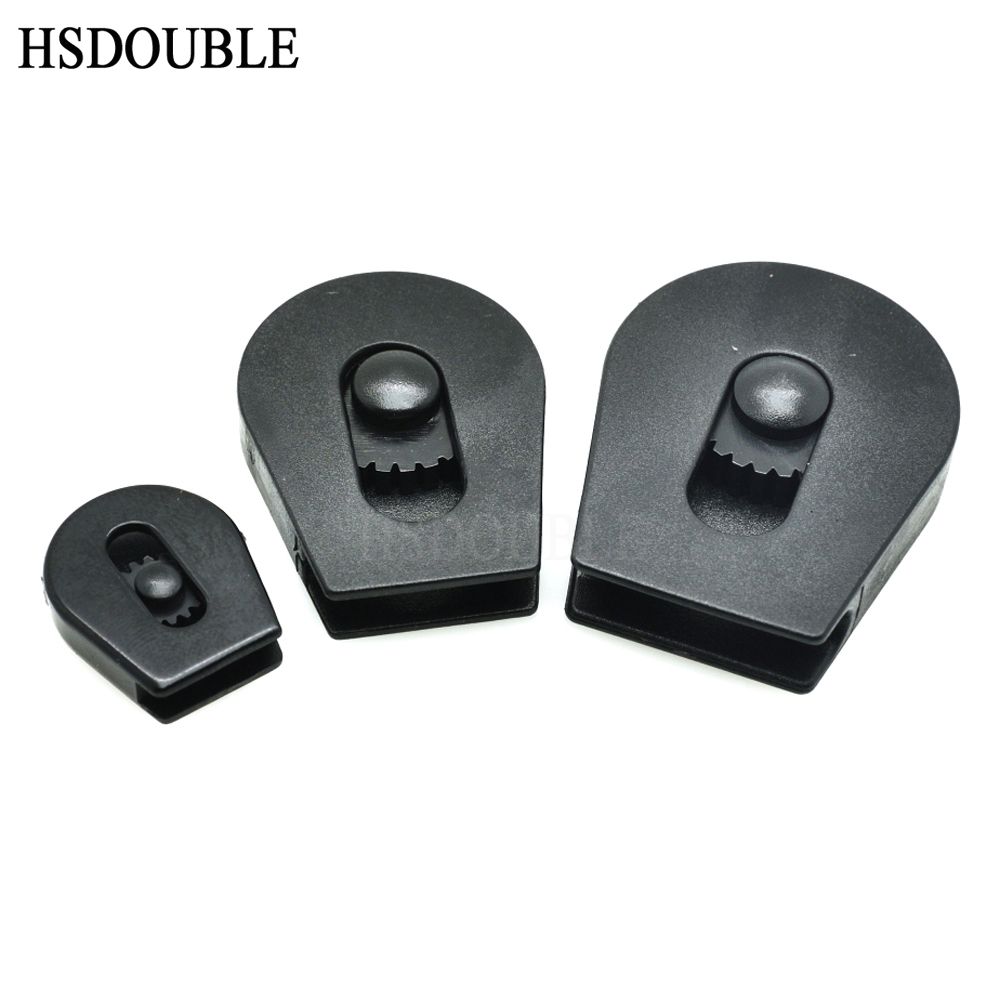 2018 Cord Lock Ends Stopper Drawstring Sliding Plastic Wheel Pull