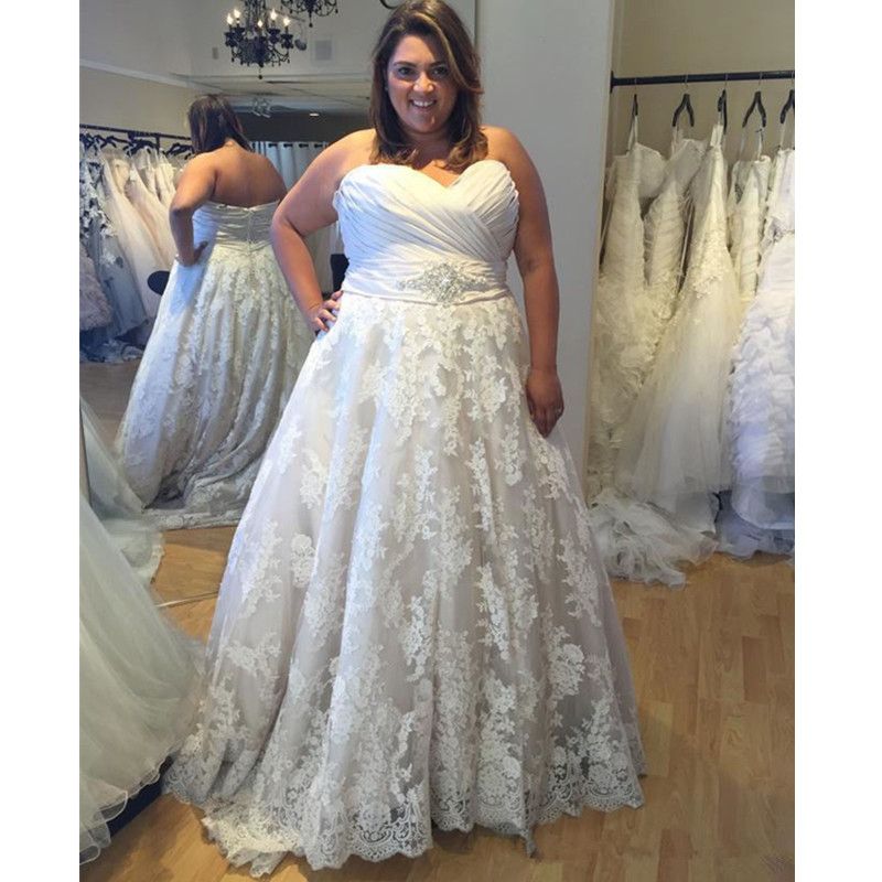 modern plus size wedding dresses