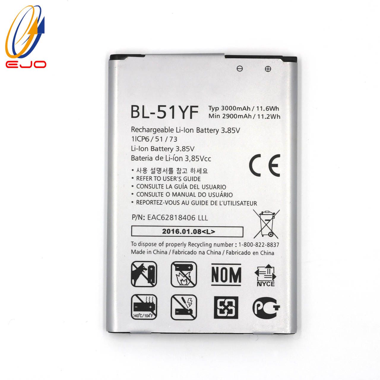 Lg Li Ion Battery >> Battery For Lg G4 New High Quality Li Ion Replacement Batterle Eac62818406 3 8v Bl 51yf Batteries Akku Lg Li Ion Battery >> Battery For Lg G4 New High Quality Li Ion Replacement Batterle Eac62818406 3 8v Bl 51yf Batteries Akku