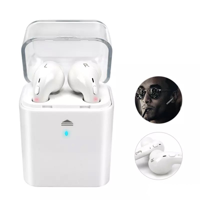 TWS Wireless Bluetooth Earbuds For Apple IPhone 7 Plus Headset Double 