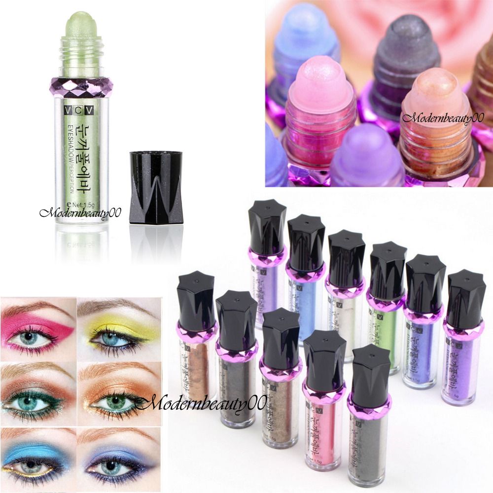 Wholesale Hot Single Roller Color Eyeshadow Glitter Pigment Loose