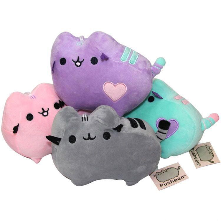 pusheenicorn keychain