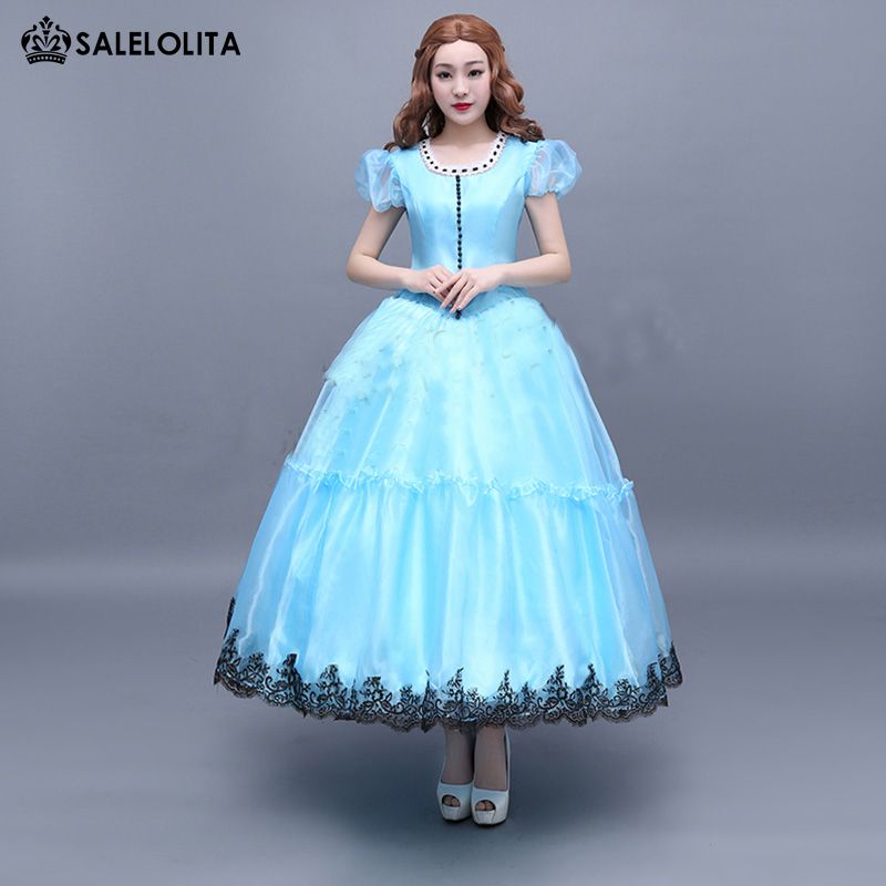 alice in wonderland ball gown