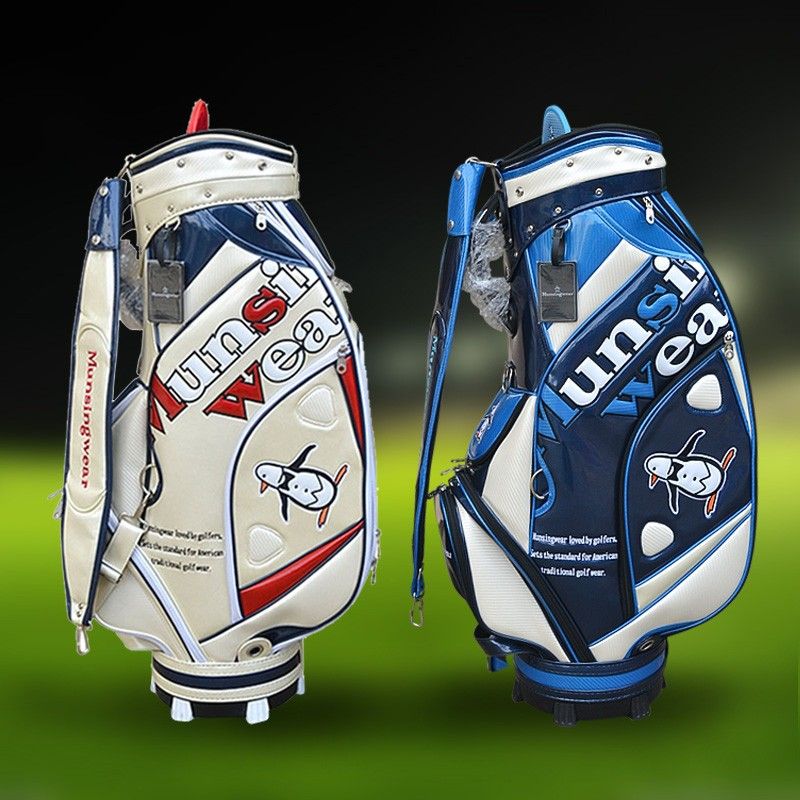 Munsingwear Golf Bag for Men and Women Highend Crystal press mould Golf Caddy Bag Laides Golf
