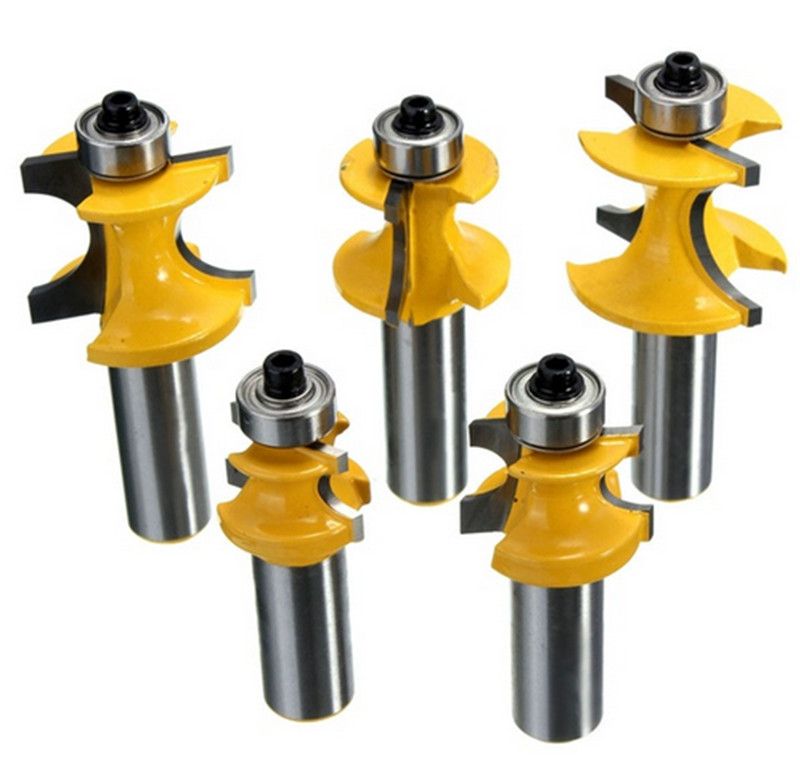 2021 Drill Bits 1/2 Inch Shank Router Bit Set Metal Wood Cutter Tool