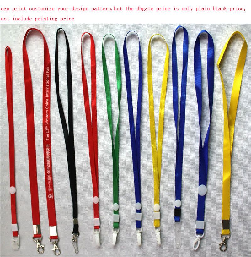 2019 polyester lanyard employee s card lanyard with plastic hook id