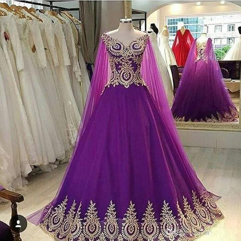 beautiful purple prom dresses