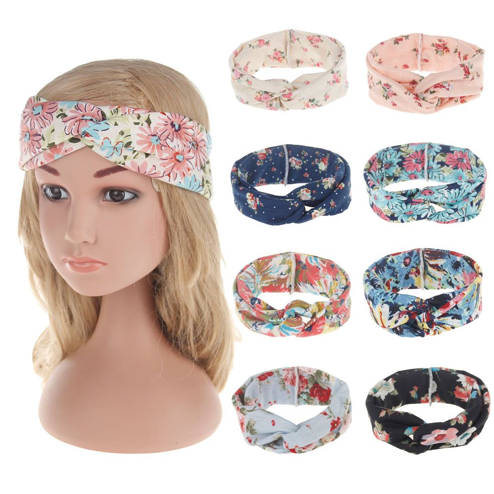 2019 2017 Quality New Hair Accessories Bohemian Headband Printing