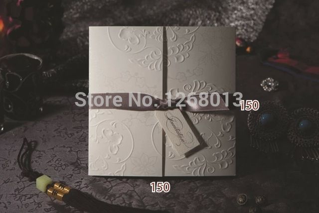 Wholesale Wishmade Wedding Invitation Cards W1108 Set Of 32 Free