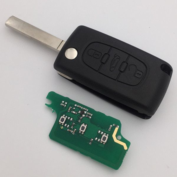 New Remote Car Key Ce0523 For Peugeot 207 307 407 607 3