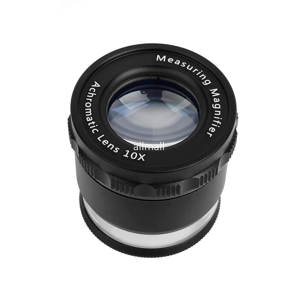 2019 HD Magnifier With Led Lights 10X Magnification Loupes Magnifying