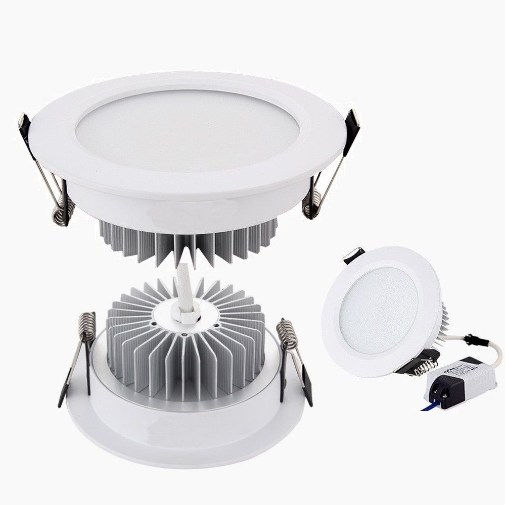 2 5 3 4 Led Recessed Ceiling Downlights 9w 12w 15w 18w Dimmable 2 5 3 4 Led Recessed Ceiling Downlights 9w 12w 15w 18w Dimmable Down Lights Ac 110 240v Downlight With