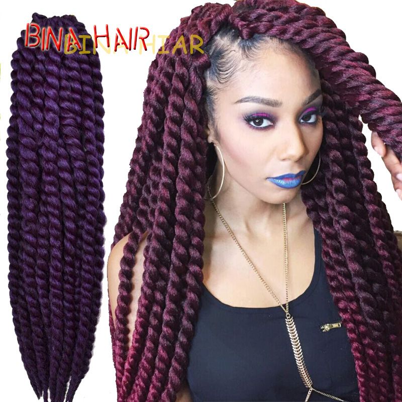 2418 Havana Mambo Twist Braid Crochet Hair Jumbo Senegalese Twist