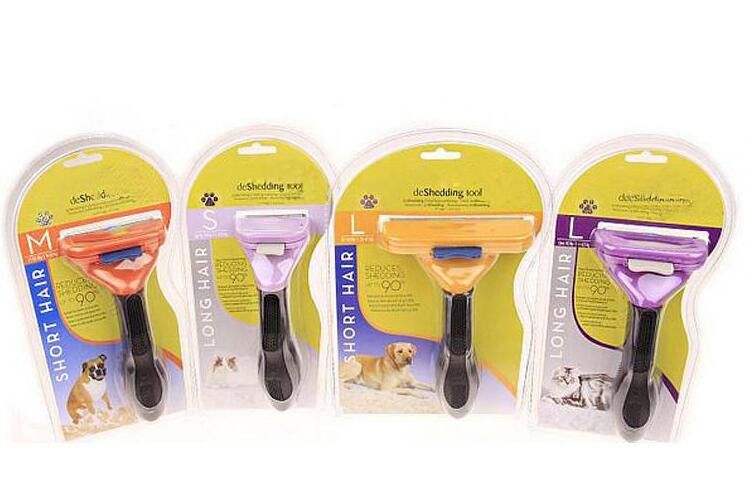 Pet Dog Cat Hair Trimmer Shedding Cat Dog Long Short Fur Hair