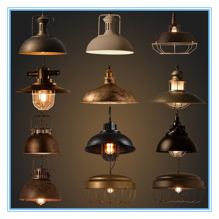 Whole Vintage Lighting Copper Lamp Holder Metal Whole Vintage Lighting Copper Lamp Holder Metal Pendant Light American Aisle Lights Edison Bulb 110v 260v Hanging Shade