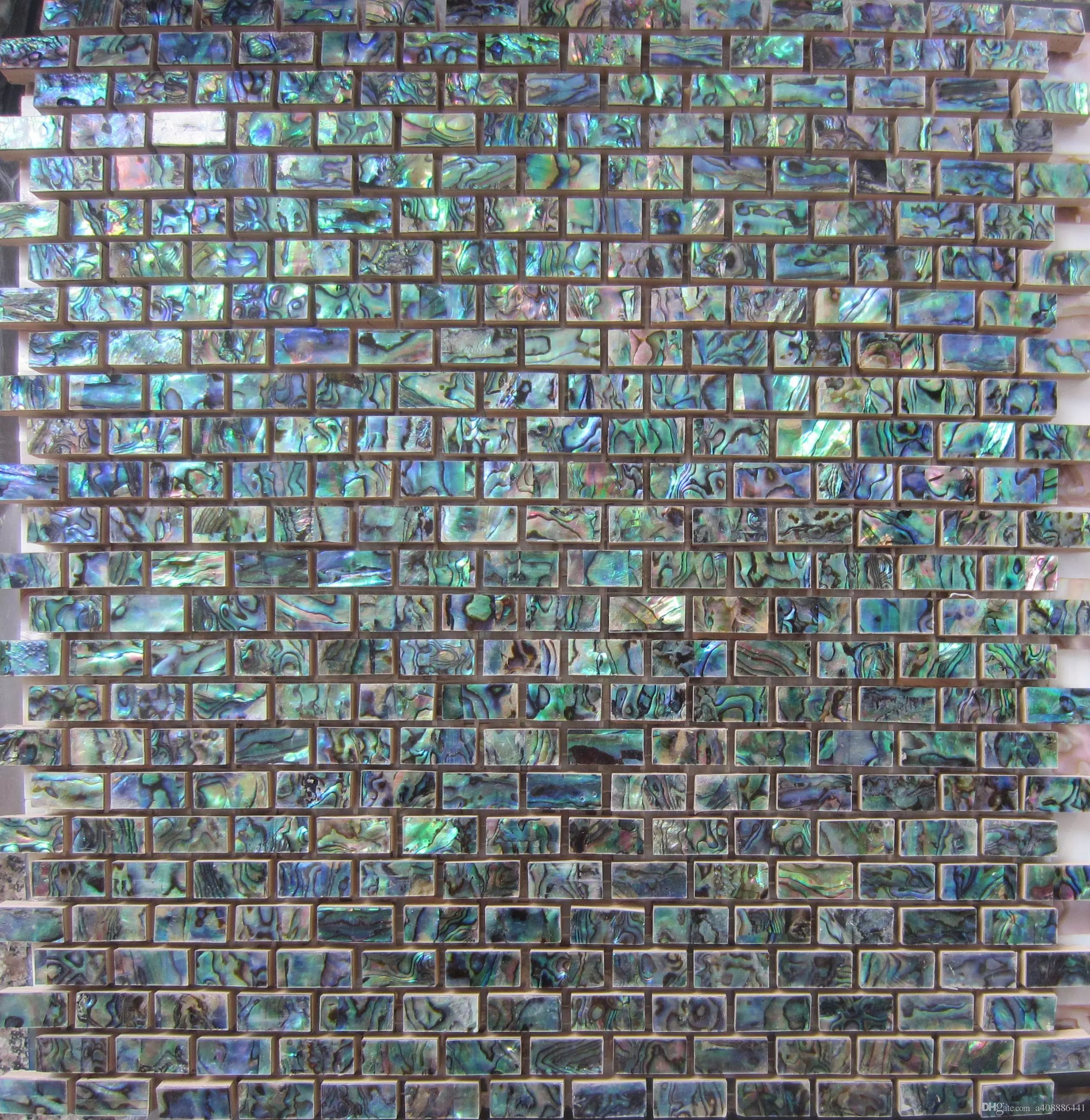 Green Abalone S Mosaic Tile On Mesh With Ceramic Base Green Abalone S Mosaic Tile On Mesh With Ceramic Base Backsplash Tiles Bathroom Tv Backgroud Wall