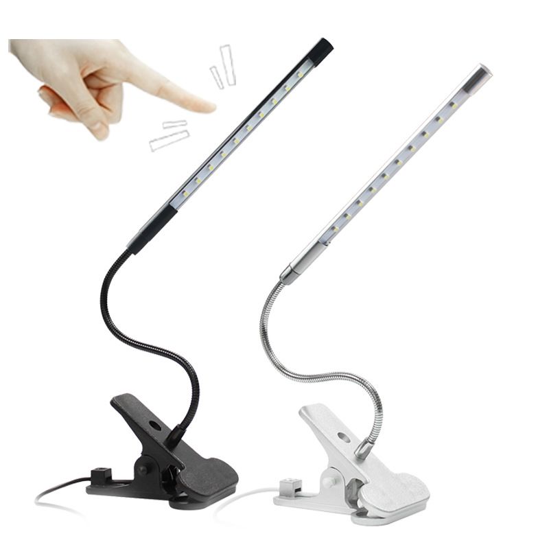 Matel Chine 5 Pince Lumières 10leds Lecture Éclairage Batterie D Direct Led Lampes Usb Shenzhen V En Mini Livre Gros Table Bureau Urgence ZikuPX