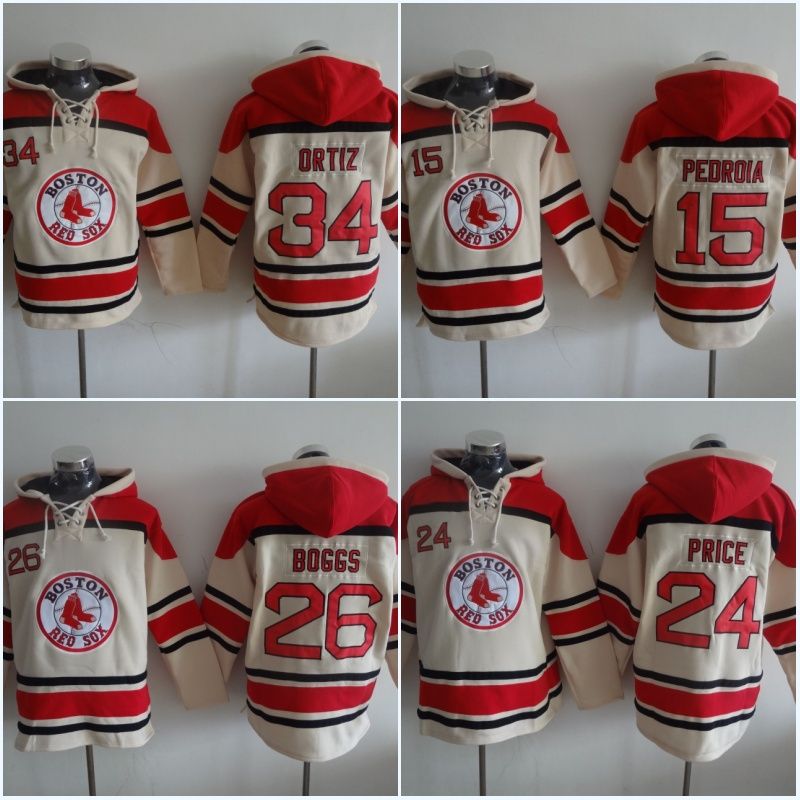 red sox hockey style jersey