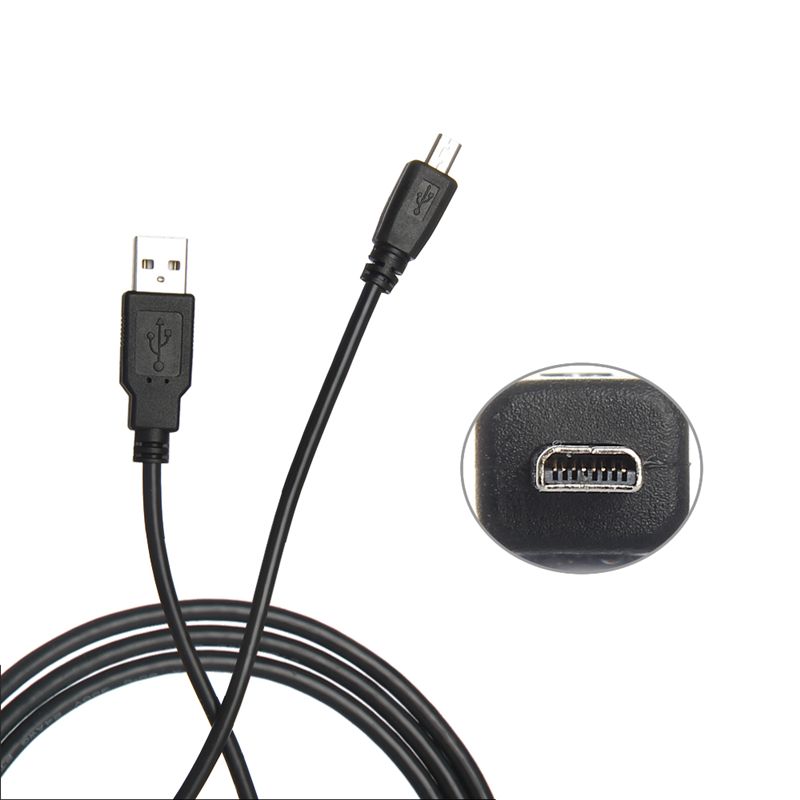 Cavo USB UC-E6 Per Fotocamera Panasonic Lumix DMC-FX1 – Collegamento PC E Trasferimento Dati
