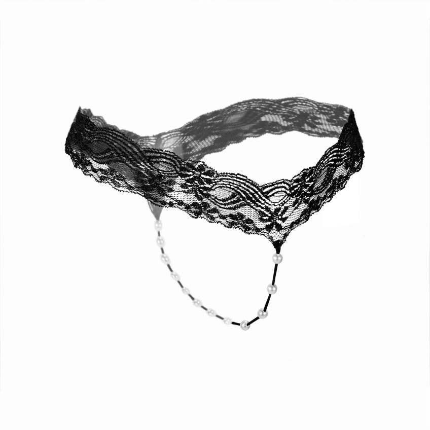 Sexy Ladies Lace G String Underwear Women Pearls Thongs And GString Panties Women Intimates