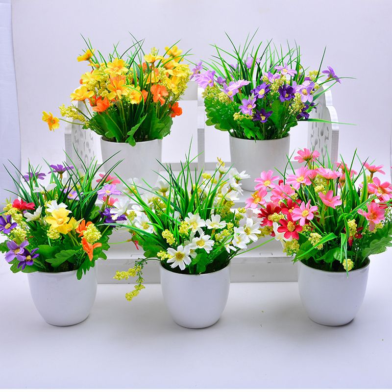 2019 New Style Artificial Flower And Gardening Flower Pots ...
